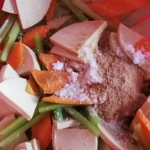 拌豆块和素鸡豆腐